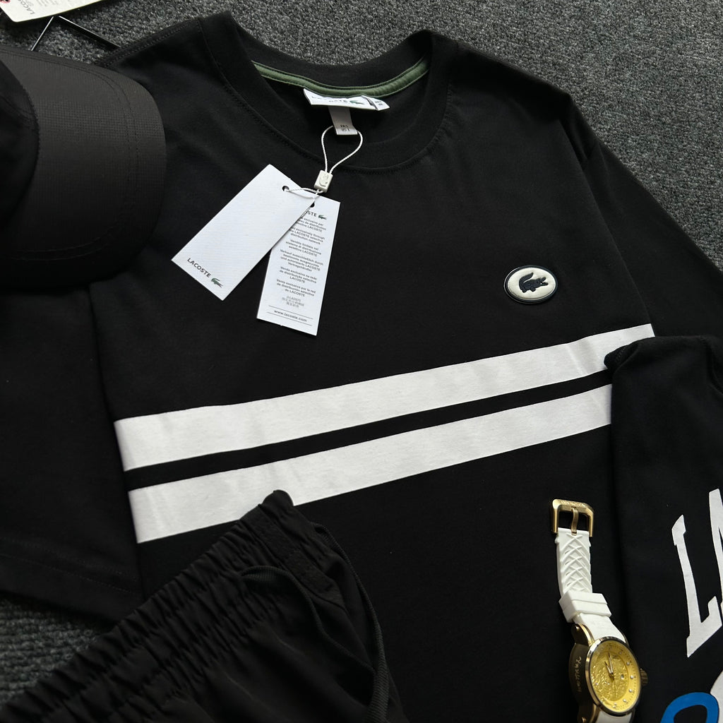 CAMISA LCS MALHA PIMA - EDIÇÃO PARIS BLACK