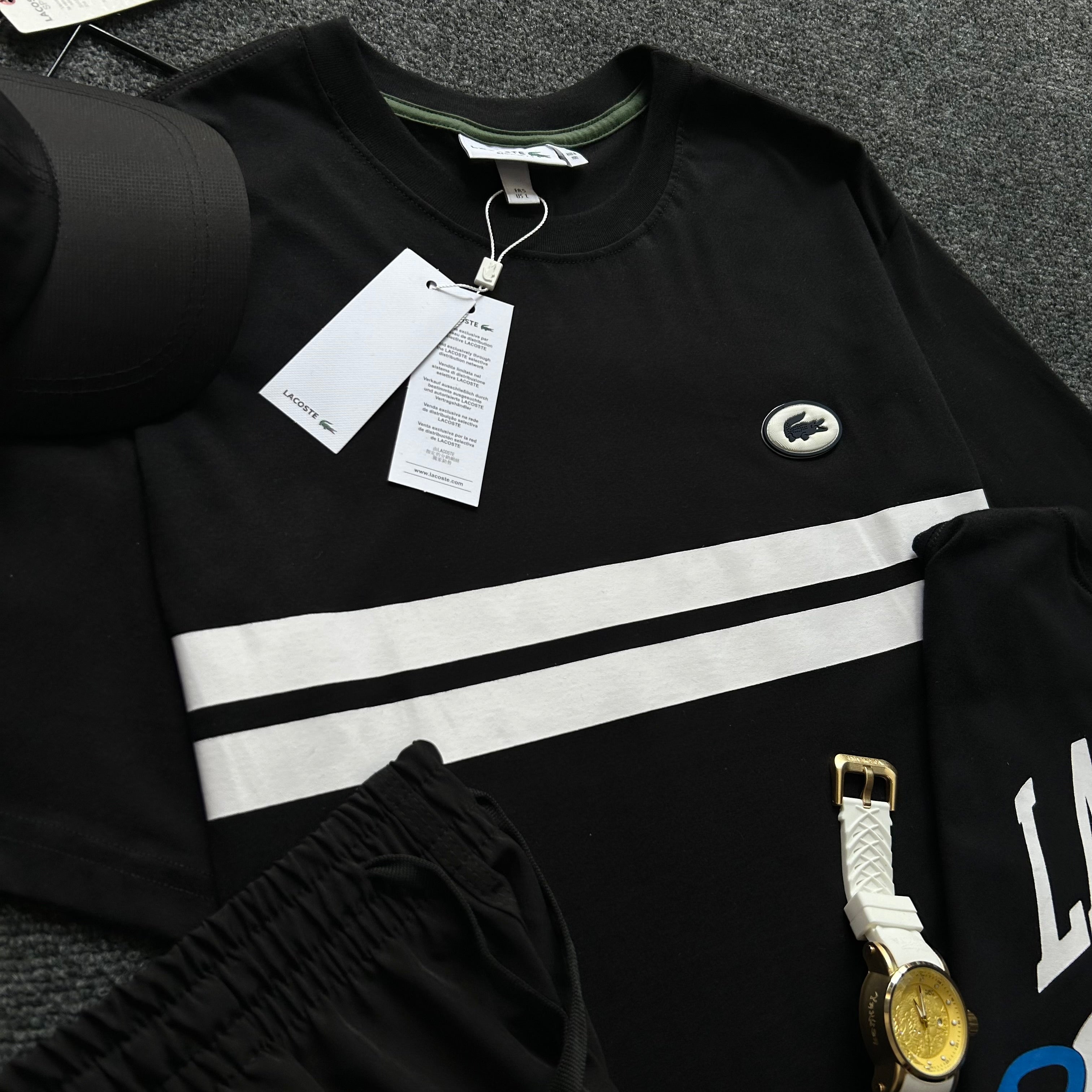 CAMISA LCS MALHA PIMA - EDIÇÃO PARIS BLACK