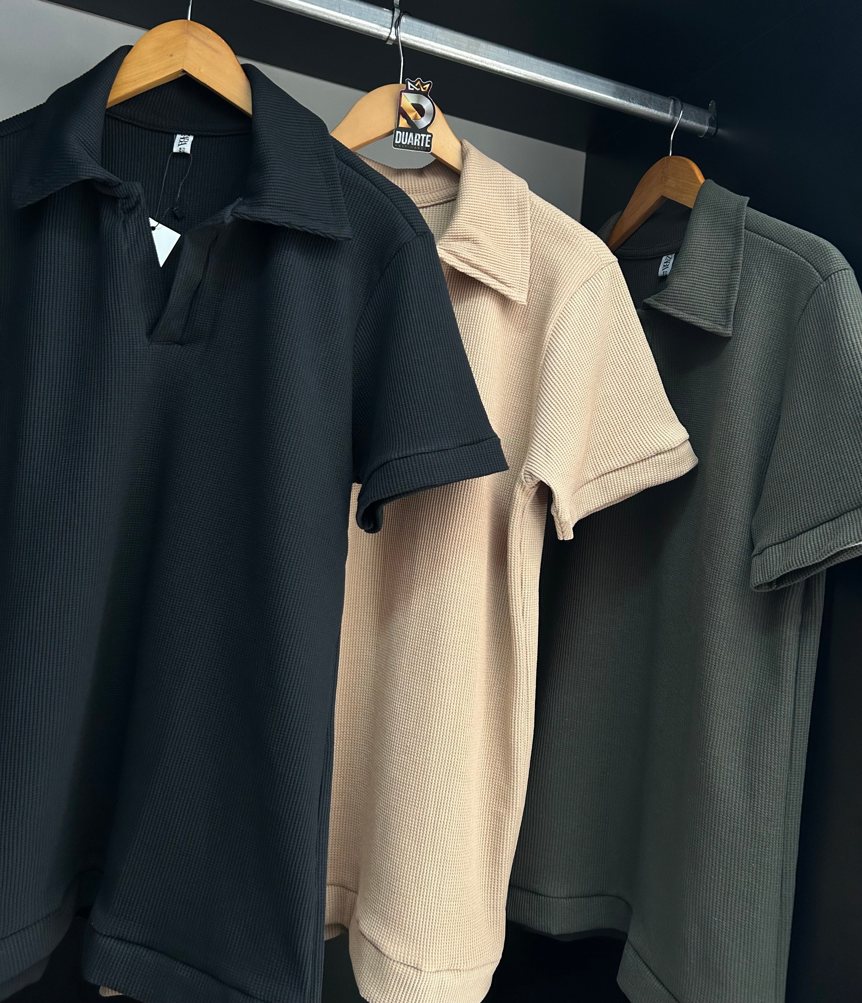 GOLA POLO ZARA - BLACK