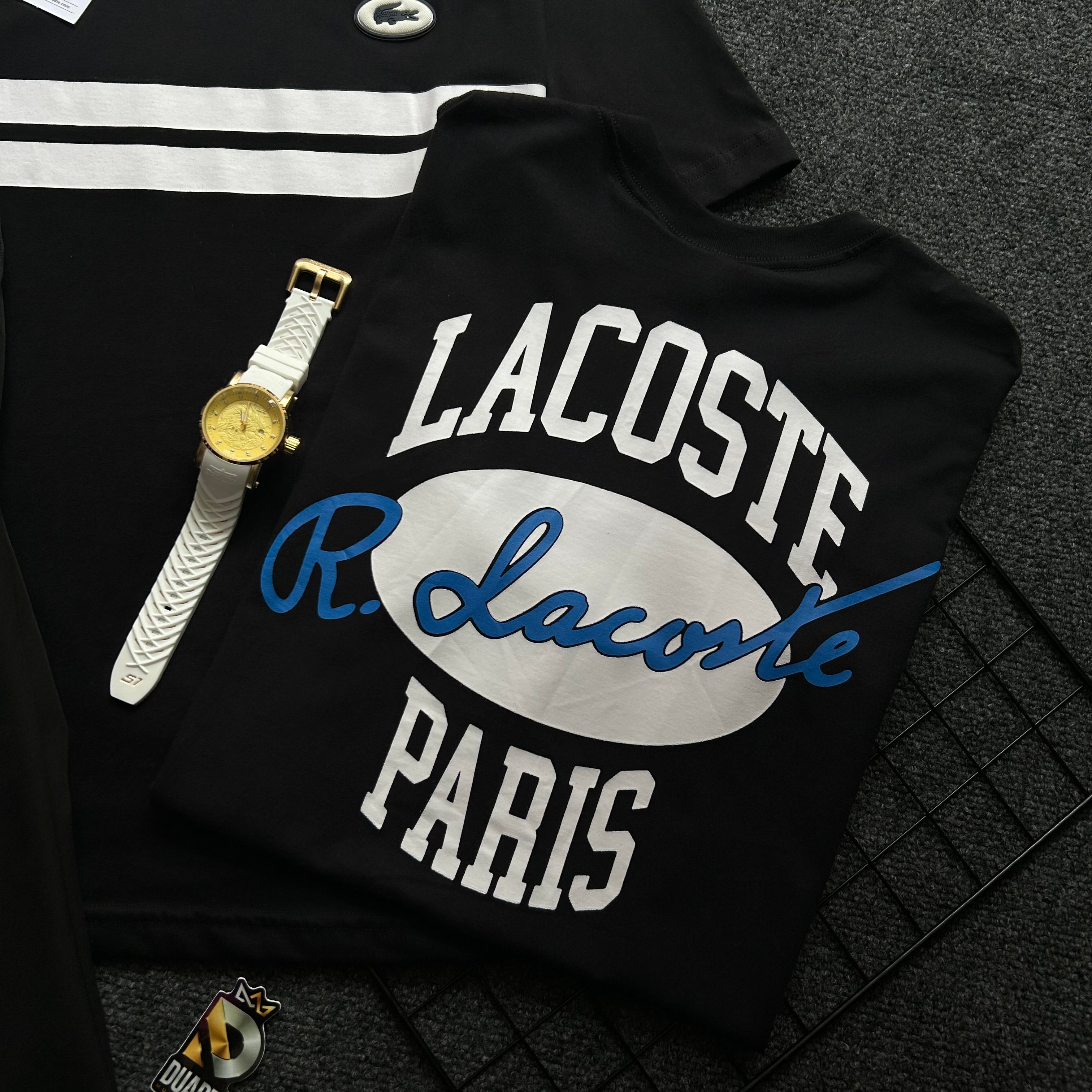 CAMISA LCS MALHA PIMA - EDIÇÃO PARIS BLACK